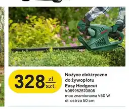 Castorama Nożyce elektryczne do żywopłotu Bosch Easy Hedgecut oferta