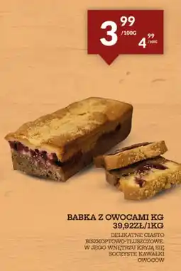 Spiżarnia Smakosza Babka Soczyste oferta