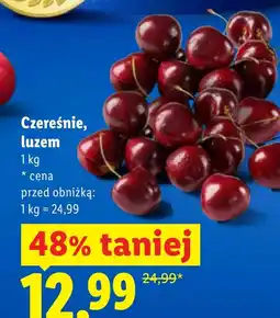 Lidl Czereśnie oferta