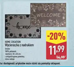 ALDI Wycieraczka Home Creation oferta