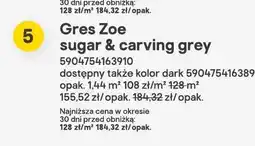 Castorama Gres Zoe sugar & carving dark oferta