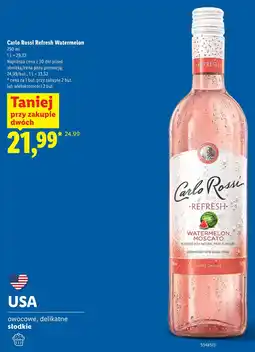 Lidl Carlo Rossi Refresh Watermelon oferta