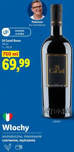 Lidl 24 Carati Rosso oferta