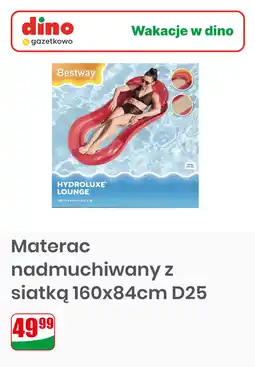 Dino Materac nadmuchiwany z siatką 160x84cm D25 oferta