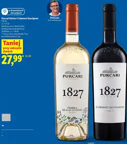 Lidl Purcari Viorica i Cabernet Sauvignon oferta