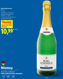 Lidl Burg Schöneck Sekt oferta