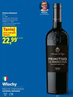 Lidl Maestro de Pigo Primitivo di Manduria oferta