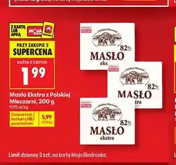 Biedronka Masło Ekstra z Polskiej Mleczarni oferta