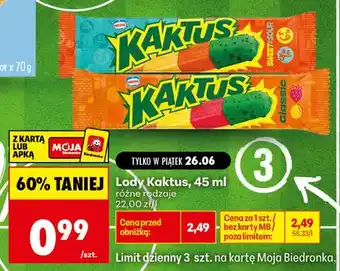 Lody Kaktus Classic