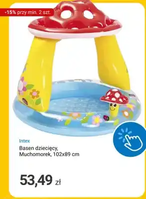 Basen dziecięcy Intex Muchomorek 102x89 cm