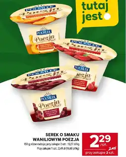 Stokrotka Market Serek o smaku waniliowym poezja oferta