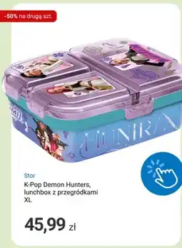 Smyk Lunchbox z przegródkami Stor K-Pop Demon Hunters XL oferta
