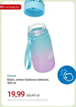 Smyk Bidon Starpak ombre fioletowo-niebieski oferta