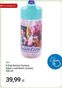 Smyk Bidon z ustnikiem Stor K-Pop Demon Hunters ecozen oferta