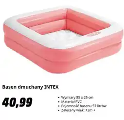 Media Markt Basen dmuchany INTEX oferta