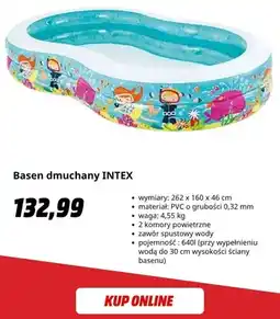 Media Markt Basen dmuchany INTEX oferta