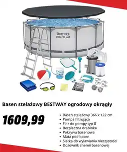 Media Markt Basen stelażowy Bestway ogrodowy okrągły oferta