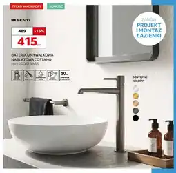 Komfort Bateria umywalkowa nablatowa Senti Costano oferta