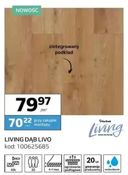 Komfort Panele winylowe Barlinek Living Dąb Livo oferta