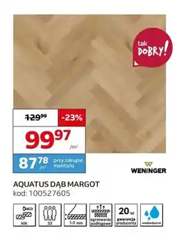 Komfort Panele winylowe Aquatus Dąb Margot oferta
