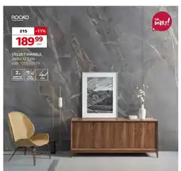 Komfort Płyta ścienna mineralna Rocko Velvet Marble 280x123 cm oferta