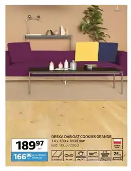 Komfort Deska Dąb Oat Cookies Grande Barlinek oferta