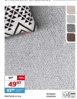 Komfort Wykładzina dywanowa Pastiche oferta