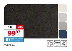 Komfort Wykładzina dywanowa Sweet 4 m oferta