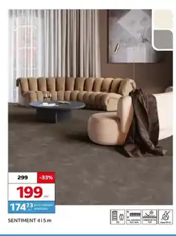 Komfort Wykładzina dywanowa Sentiment 4 m oferta