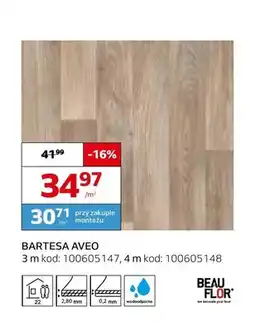 Komfort Wykładzina elastyczna Beau Flor Bartesa Aveo oferta