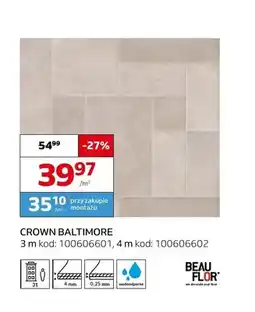 Komfort Wykładzina elastyczna Beau Flor Crown Baltimore oferta