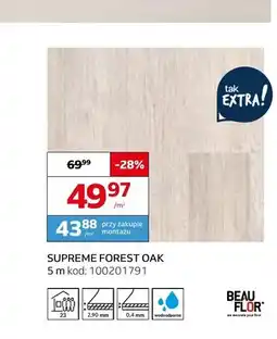 Komfort Wykładzina elastyczna Beau Flor Supreme Forest Oak oferta