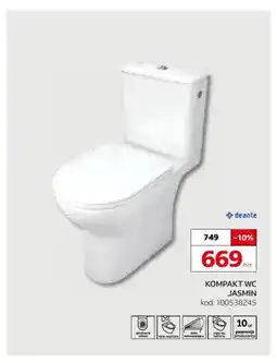 Komfort Kompakt WC Deante Jasmin oferta