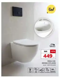 Komfort Miska WC Laveo Desna Cycleon oferta