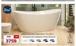 Komfort Wanna wolnostojąca Besco Ayla oferta