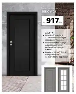 Komfort Drzwi wewnętrzne POL-SKONE Sedo W01 oferta