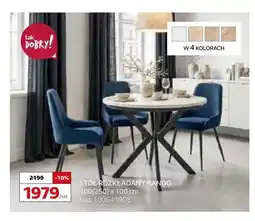 Komfort Stół rozkładany Rando 100(250) x 100 cm oferta