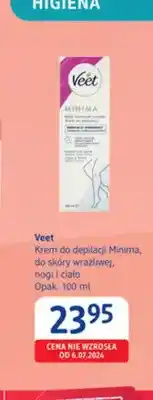 dm drogerie markt Krem do depilacji Veet Minima oferta
