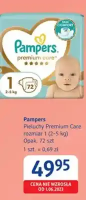 dm drogerie markt Pieluchy Pampers Premium Care rozmiar 1 oferta