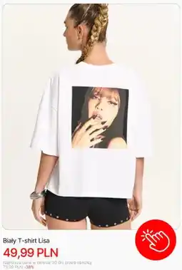Cropp T-shirt biały Lisa Cropp oferta