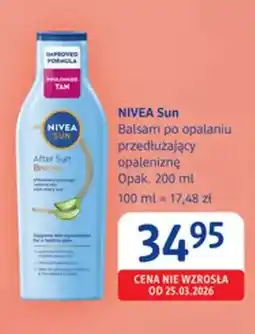 dm drogerie markt Balsam po opalaniu Nivea Sun przedłużający opaleniznę oferta