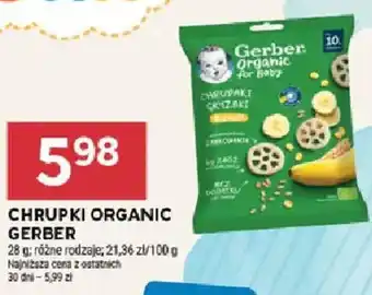 Stokrotka Market Chrupki organic gerber oferta