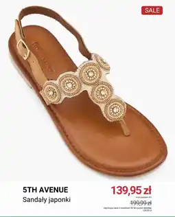 Deichmann 5TH AVENUE Sandały japonki oferta