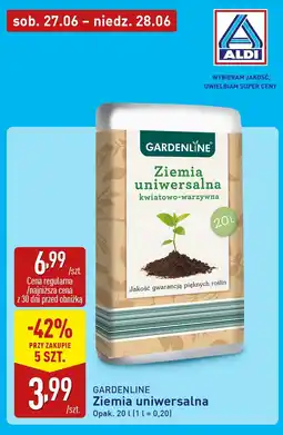 ALDI GARDENLINE Ziemia uniwersalna oferta