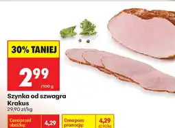 Biedronka Szynka od szwagra Krakus oferta