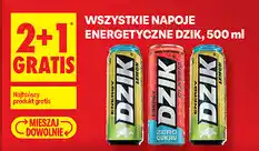 Biedronka WSZYSTKIE NAPOJE ENERGETYCZNE DZIK oferta