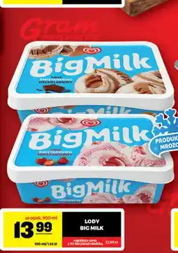 Gram Market Lody śmietankowo-truskawkowe Big Milk oferta