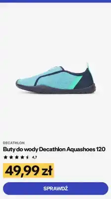 Decathlon Buty do wody Decathlon Aquashoes 120 oferta