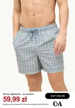 C&A Szorty kąpielowe ze wzorem C&A oferta