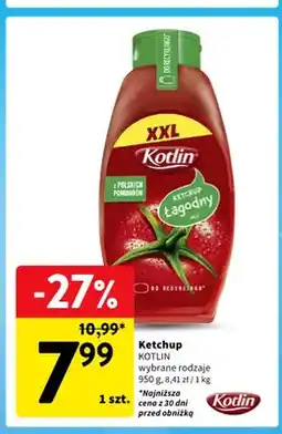 Intermarche Ketchup łagodny Kotlin XXL oferta